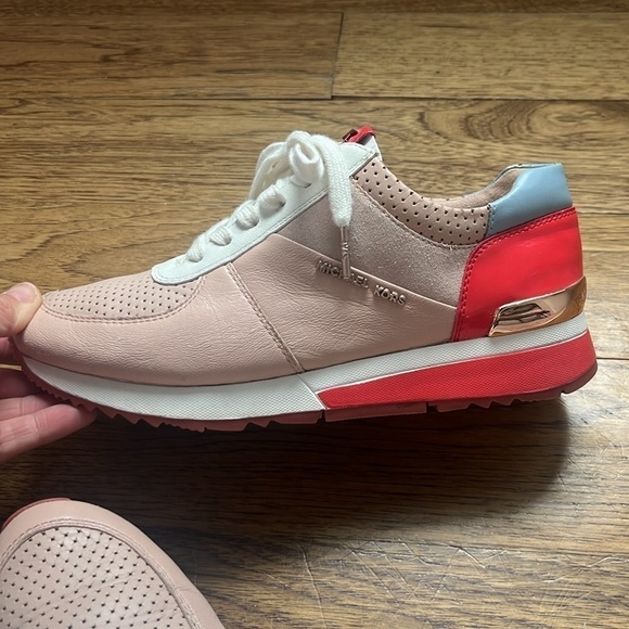 MICHAEL KORS Women's Allie StrideTrainer Lace-Up Sneakers - Picture 9 of 10